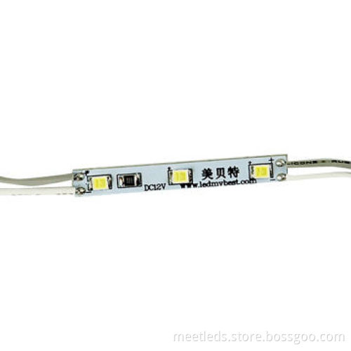 Resin LED Module, 45 * 6mm Three Single Chip 2835 SMD Module
